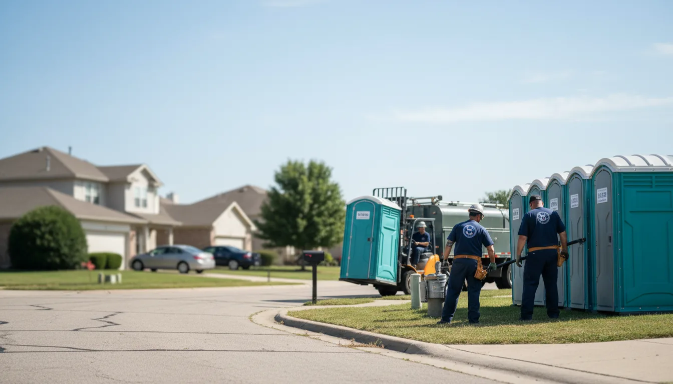 Porta Potty Rental in Wilsey, KS near me